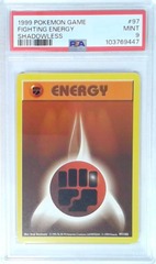 V1975: 1999: Fighting Energy: 97/102: Shadowless: Game: PSA: 9: MINT: 103769447